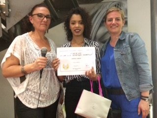 Mélanie 1ère Bac Pro Esthétique Ecole de Luca